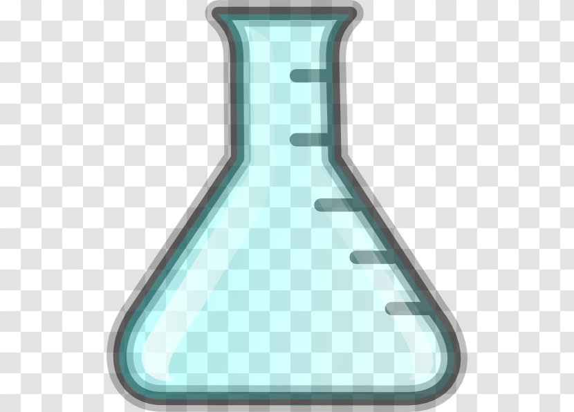 Laboratory Flasks Beaker Erlenmeyer Flask Clip Art - Science Transparent PNG