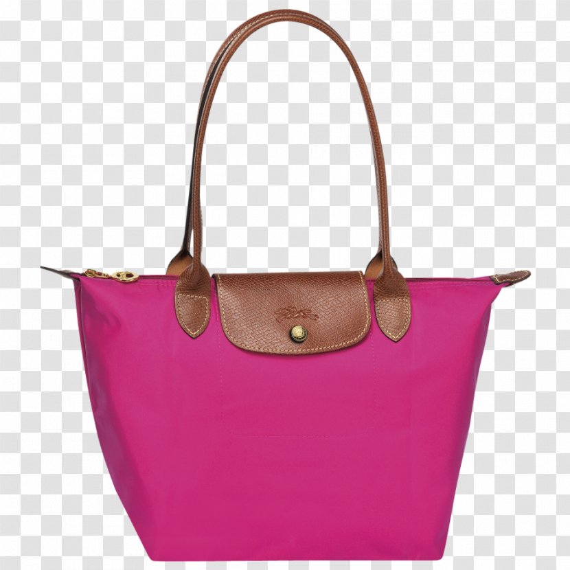 Handbag Longchamp Diaper Bags Tote Bag - Pink Transparent PNG