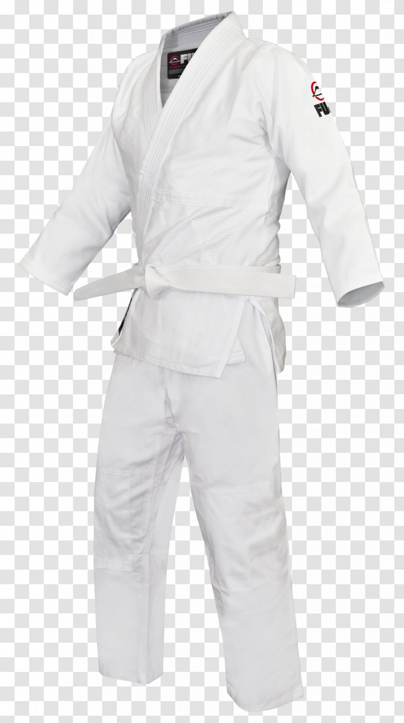 Judogi Uniform Clothing White - Karate Gi - Judo Transparent PNG