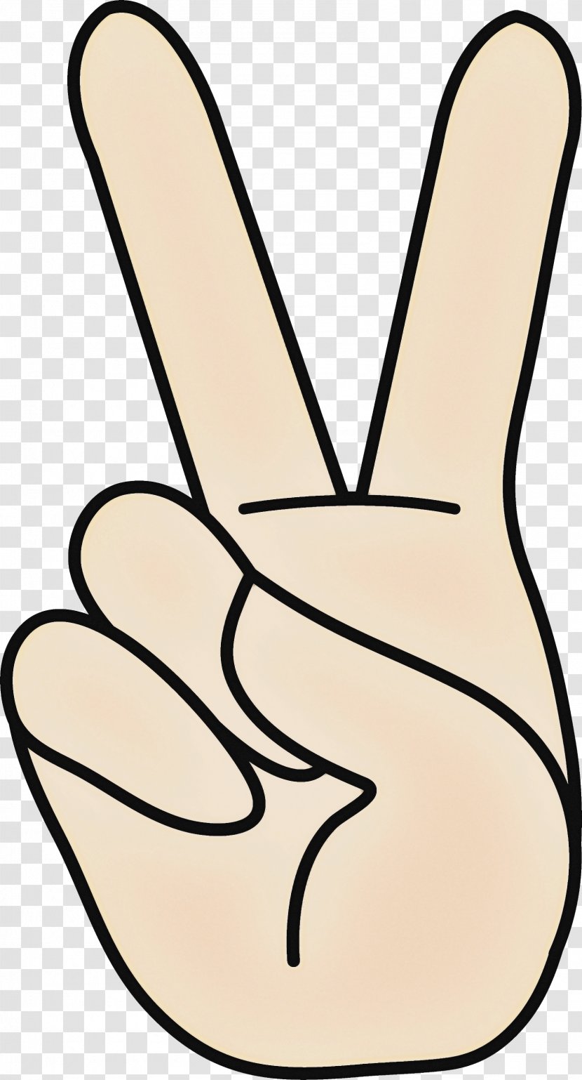 Book Symbol - V Sign - Thumb Gesture Transparent PNG