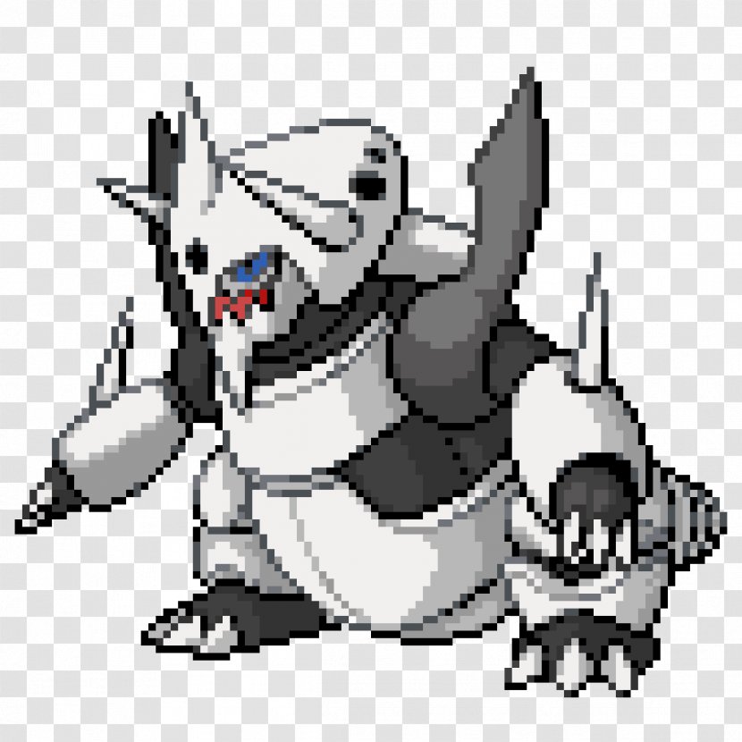 Aggron GIF Sprite Pixel Art Image Transparent PNG