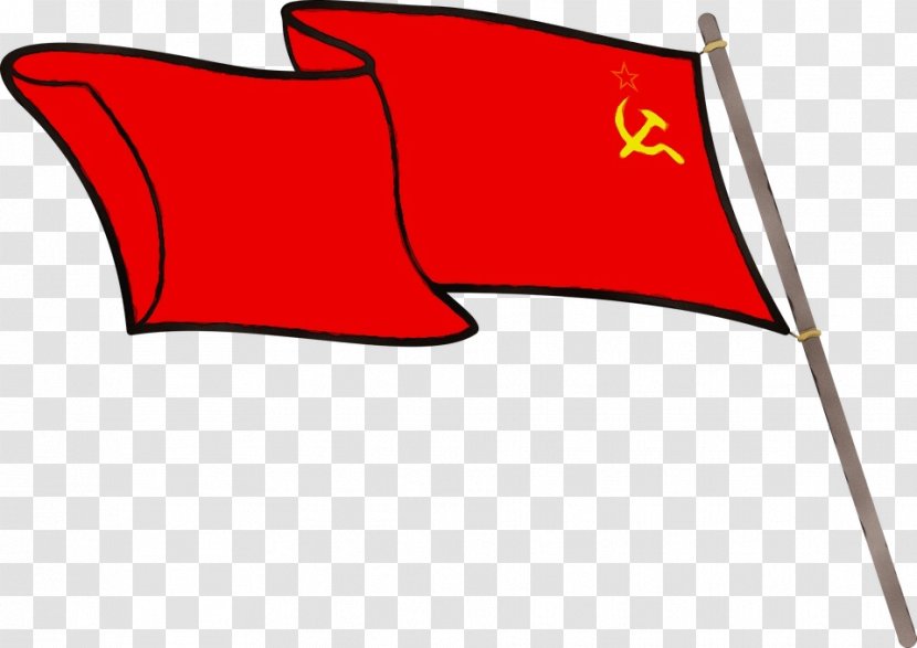 Red Flag Carmine Transparent PNG