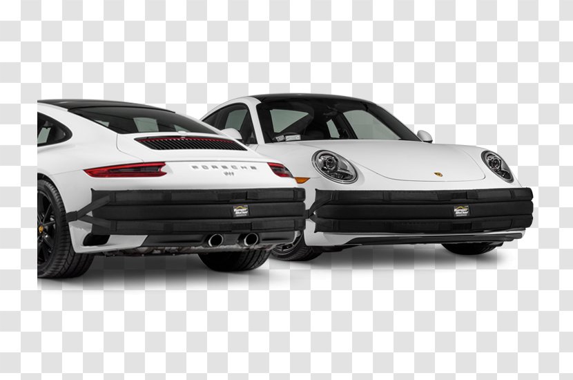 Porsche 911 Car Bumper Motor Vehicle - Wheel Full Set Transparent PNG