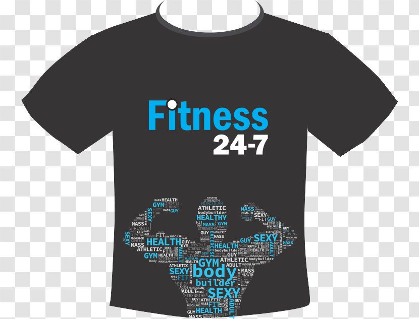 T-shirt Daily Workout Log : Undated Training: Spreadsheet Fitness And Journal Notebook 104 Page: Logo Exercise - Black - Gym Design Transparent PNG