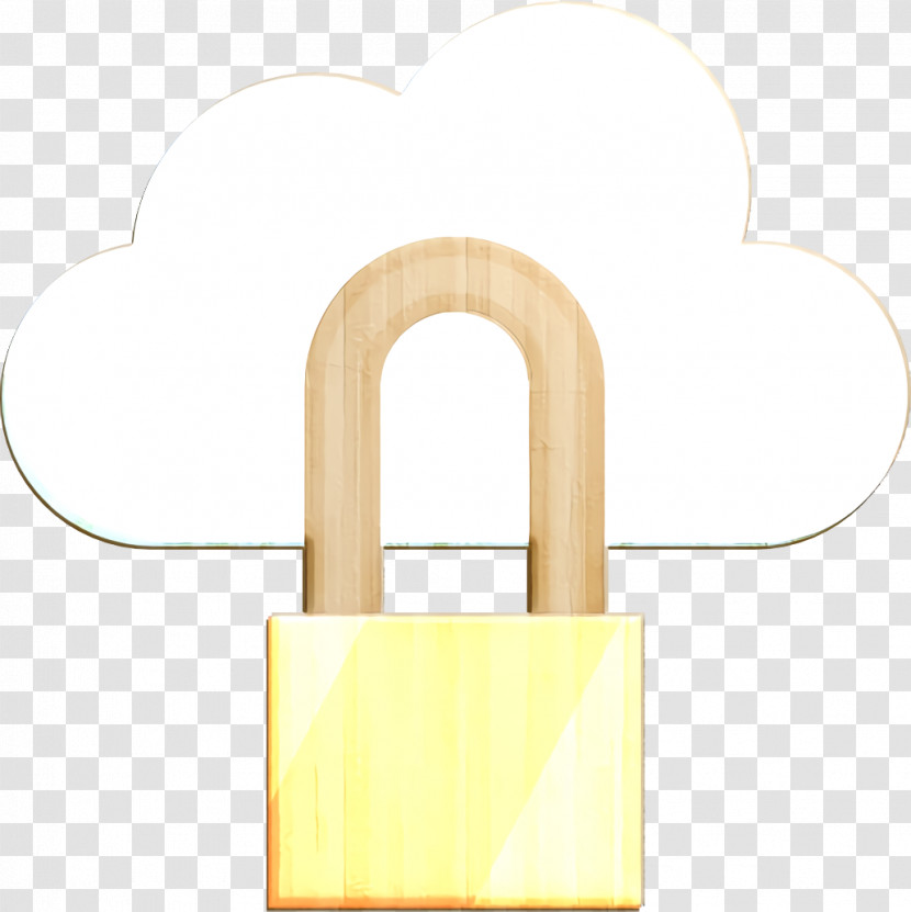 Web Design Set Icon Cloud Computing Icon Padlock Icon Transparent PNG