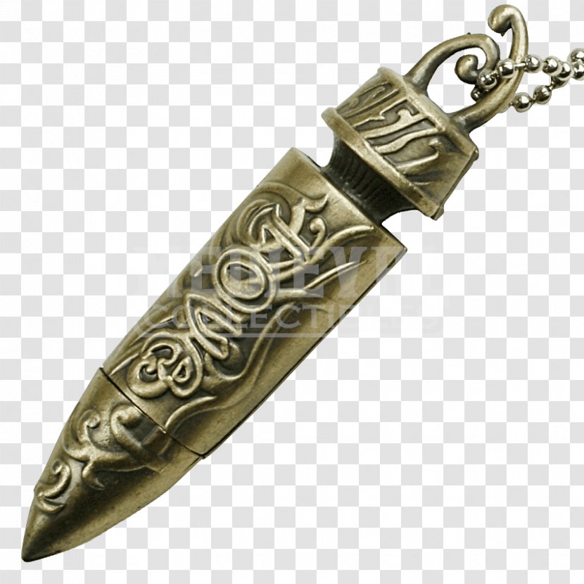 Neck Knife Dagger Charms & Pendants - Cold Weapon - Stainless Steel Word Transparent PNG