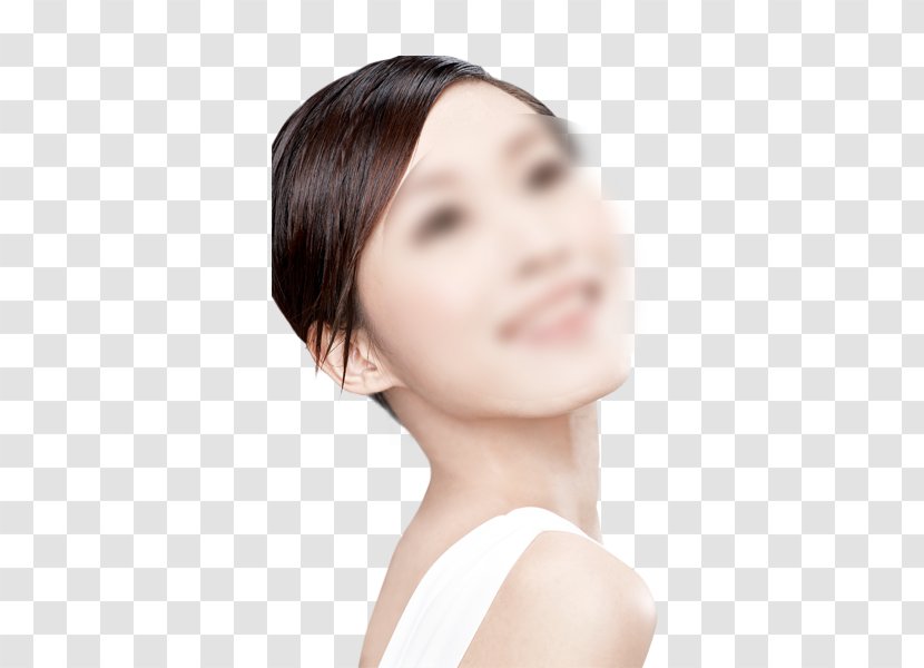 Smile Laughter Face - Flower - Women's Beautiful Creative Transparent PNG