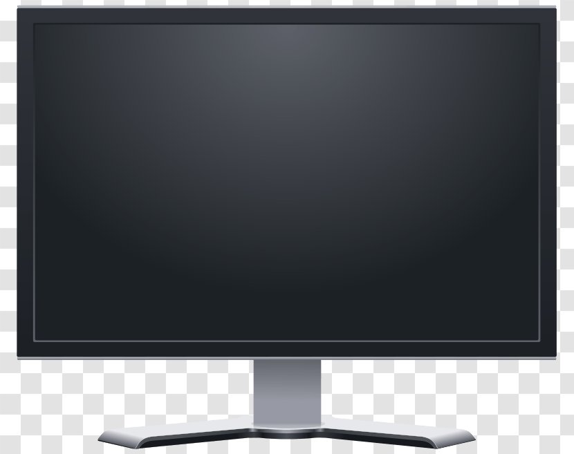 Computer Monitor Liquid-crystal Display Clip Art - Output Device - Lcd Image Transparent PNG