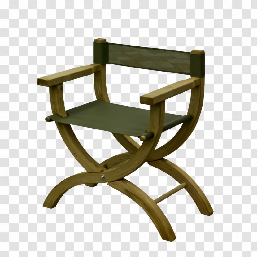 Director's Chair Table Garden Furniture Transparent PNG
