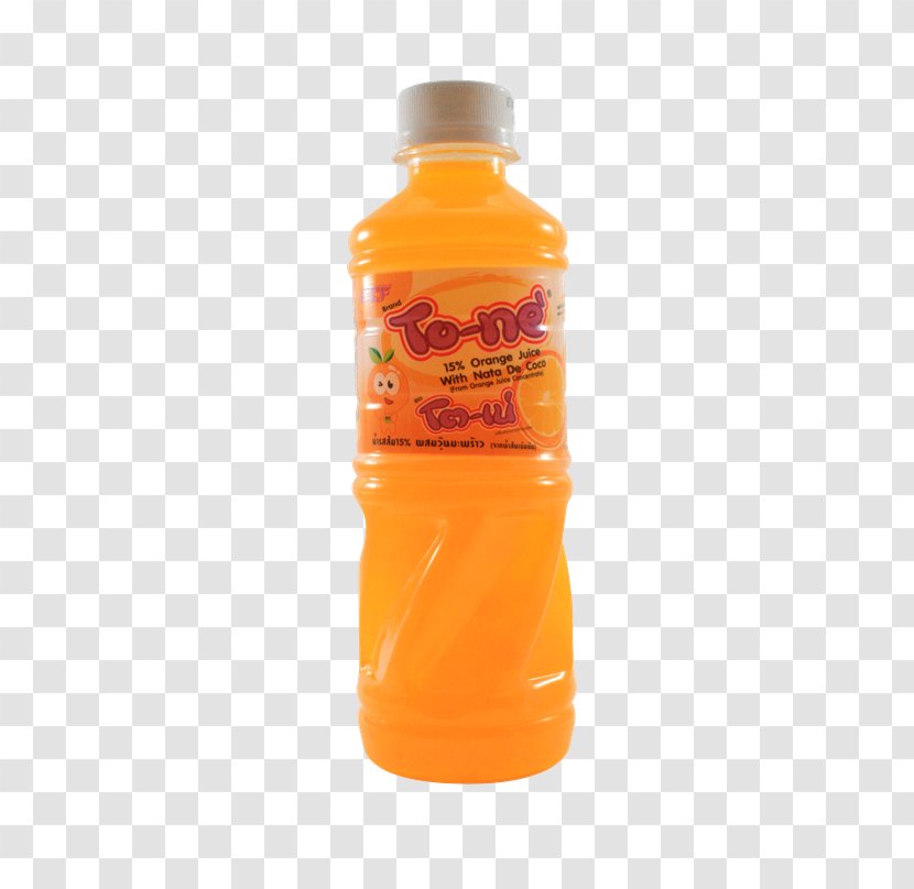 Orange Juice Nata De Coco Drink Coconut Water Transparent PNG