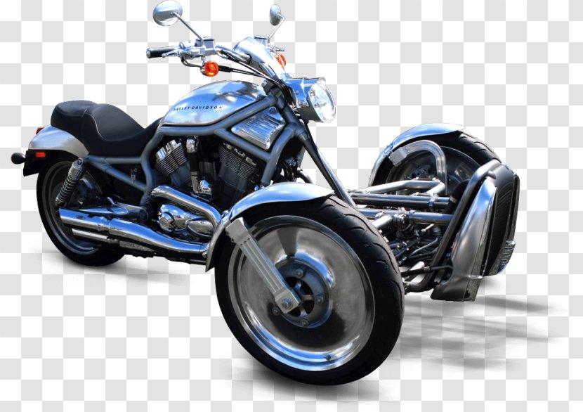 Car Harley-Davidson VRSC Motorized Tricycle Motorcycle - Vehicle Transparent PNG
