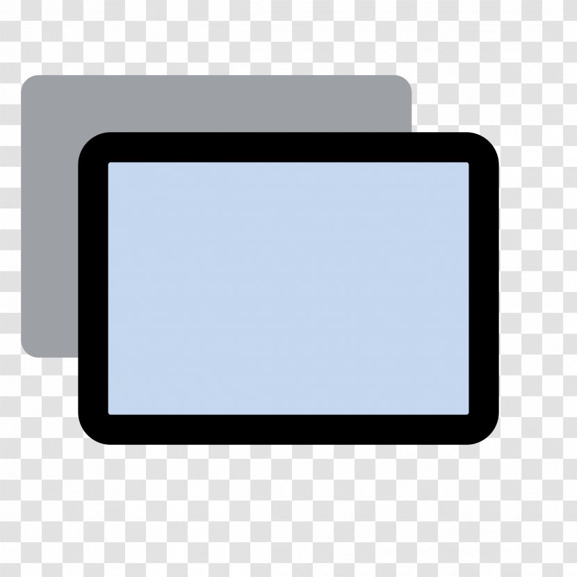 Clip Art - Rectangle - Tablet Transparent PNG