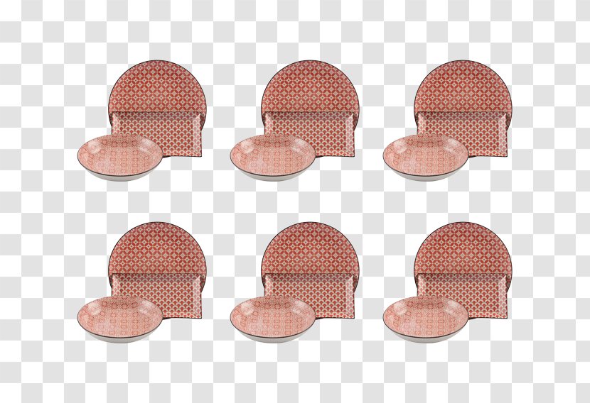 Villa D'Este Plate Galleria Cappellini Industrial Design - Peach - Tivoli Transparent PNG