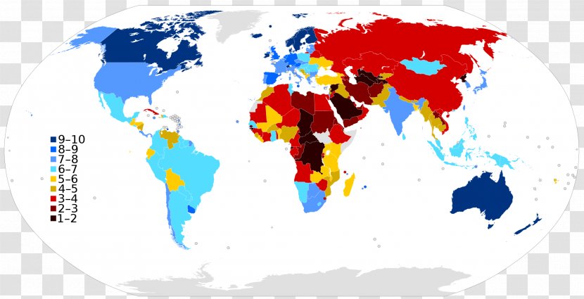 Democracy Index Economist Intelligence Unit Representative Dictatorship - World - Capital Of Turkey Transparent PNG