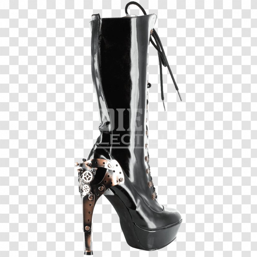 Knee-high Boot High-heeled Shoe Platform - Highheeled Transparent PNG