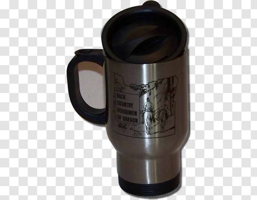 Back Country Horsemen Of Oregon Equestrian Mug Saddle Cup - Travel Transparent PNG