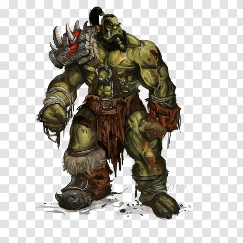 Half-orc Dungeons & Dragons Goblin The Lord Of Rings - Dwarf - Half Orc Paladin Transparent PNG