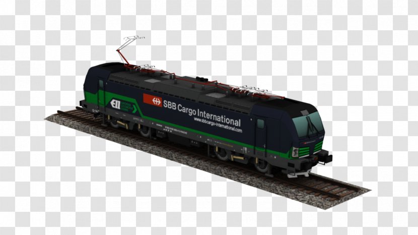 Train Rail Transport Locomotive Vectron ELL GmbH - Installation Transparent PNG