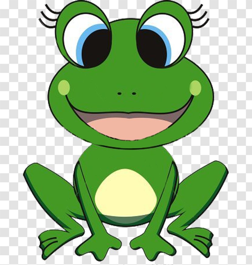 Frog Cartoon Clip Art - Cliparts Transparent PNG