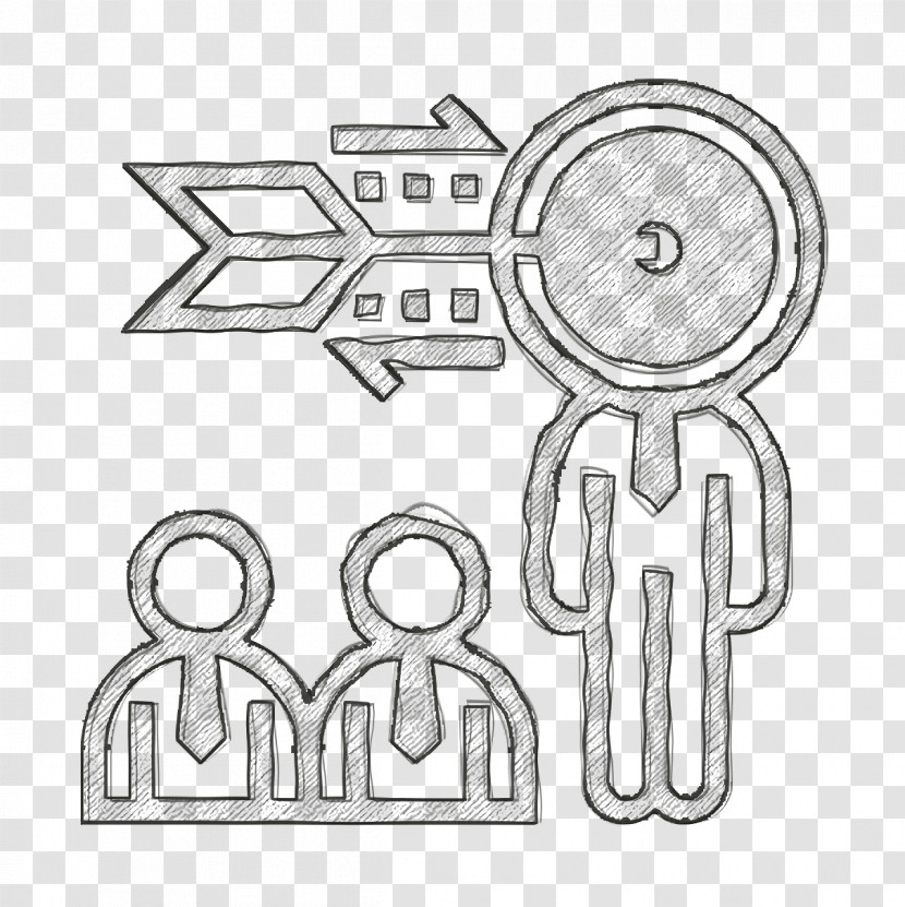 Target Icon Business Strategy Icon Business And Finance Icon Transparent PNG