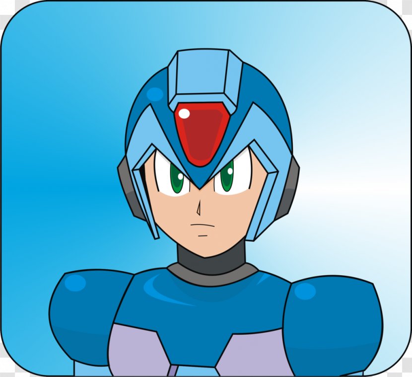 Mega Man X5 X2 Zero 3 - Blue Transparent PNG