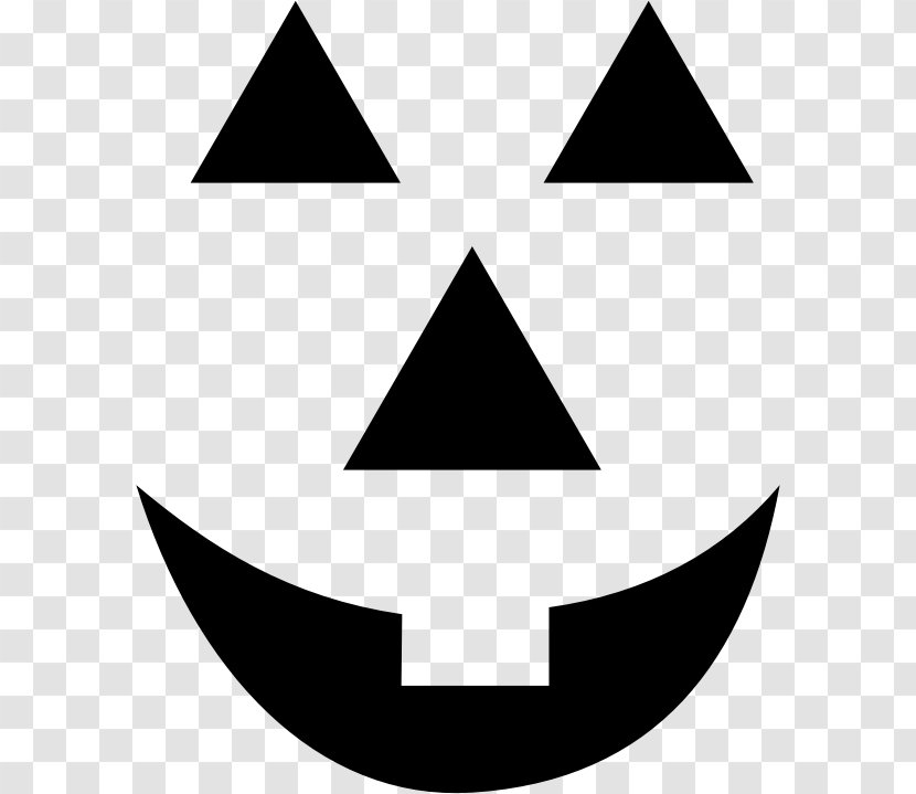 Jack-o'-lantern Halloween Clip Art - Black - Jack Transparent PNG