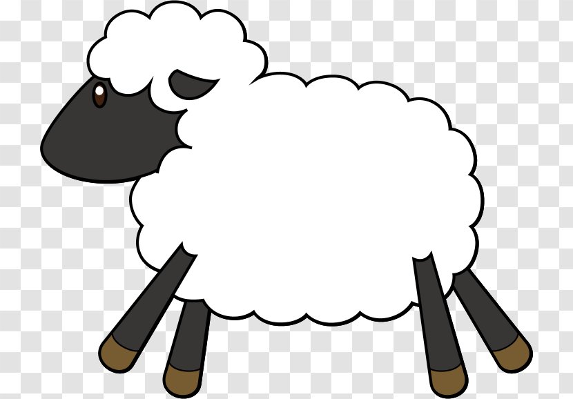 Clip Art Sheep Illustration Cartoon Design - Frame - Heart Transparent PNG