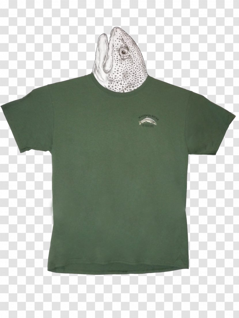 T-shirt Clothing Sleeve Green Military - T Shirt Transparent PNG