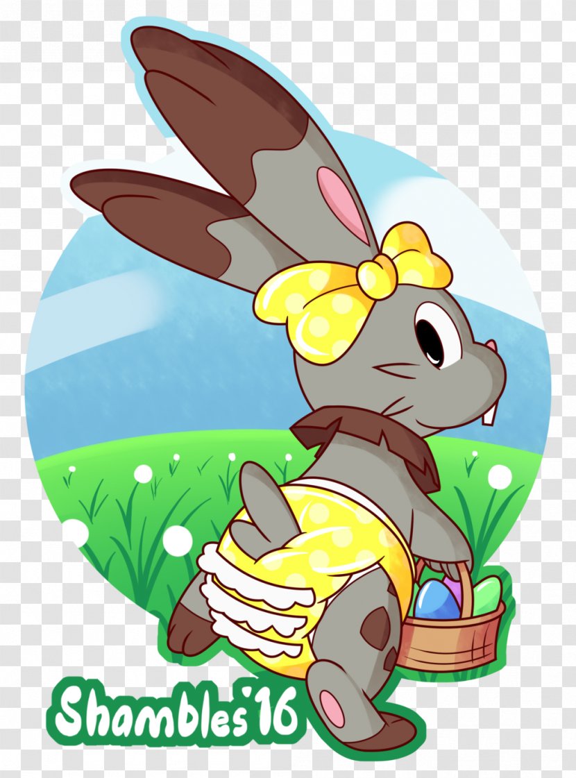 Easter Bunny Egg Hunt DeviantArt - Artist - Rabbit Transparent PNG