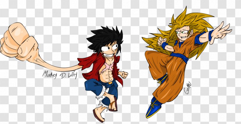 Comics Drawing Monkey D. Luffy Goku - Frame Transparent PNG