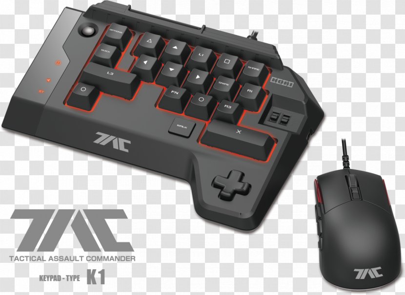 PlayStation 4 3 Computer Mouse Keyboard Game Controllers - Numeric Keypad Transparent PNG