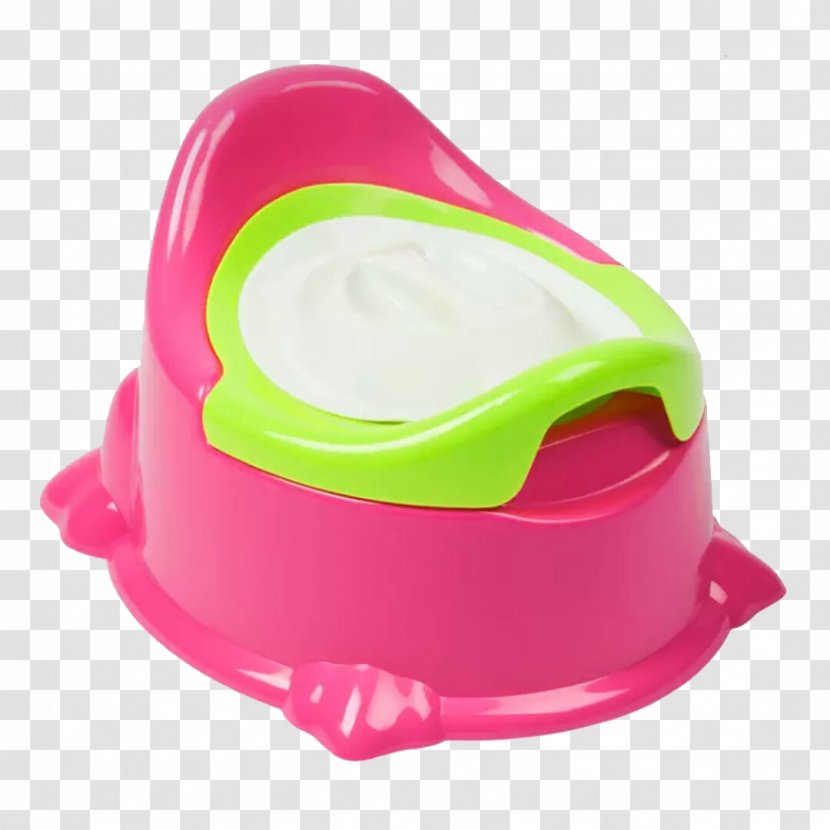 Toilet Training Seat Cover Infant - Plastic - Pink Transparent PNG