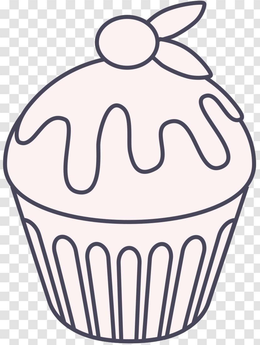 Clip Art Food Black & White - Cup - M Line Baking Transparent PNG