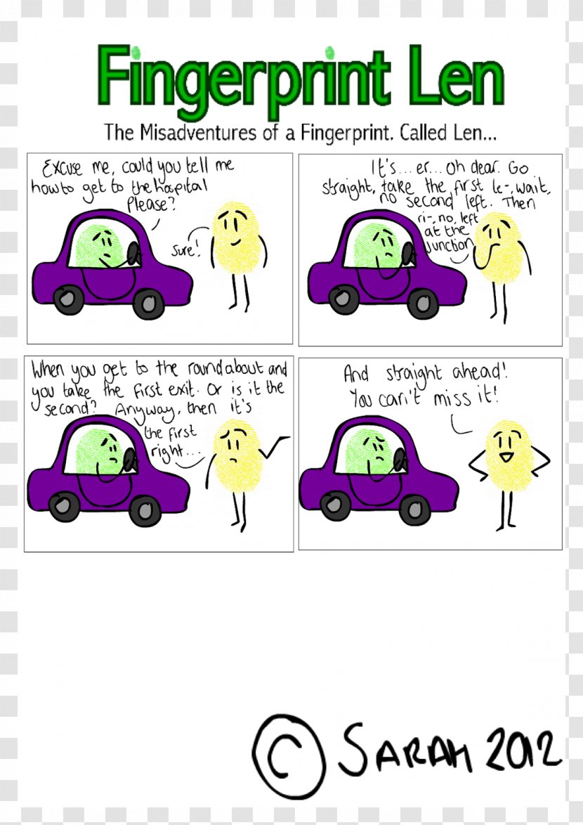 Fingerprint Cartoon Clip Art - Purple - Finger Transparent PNG