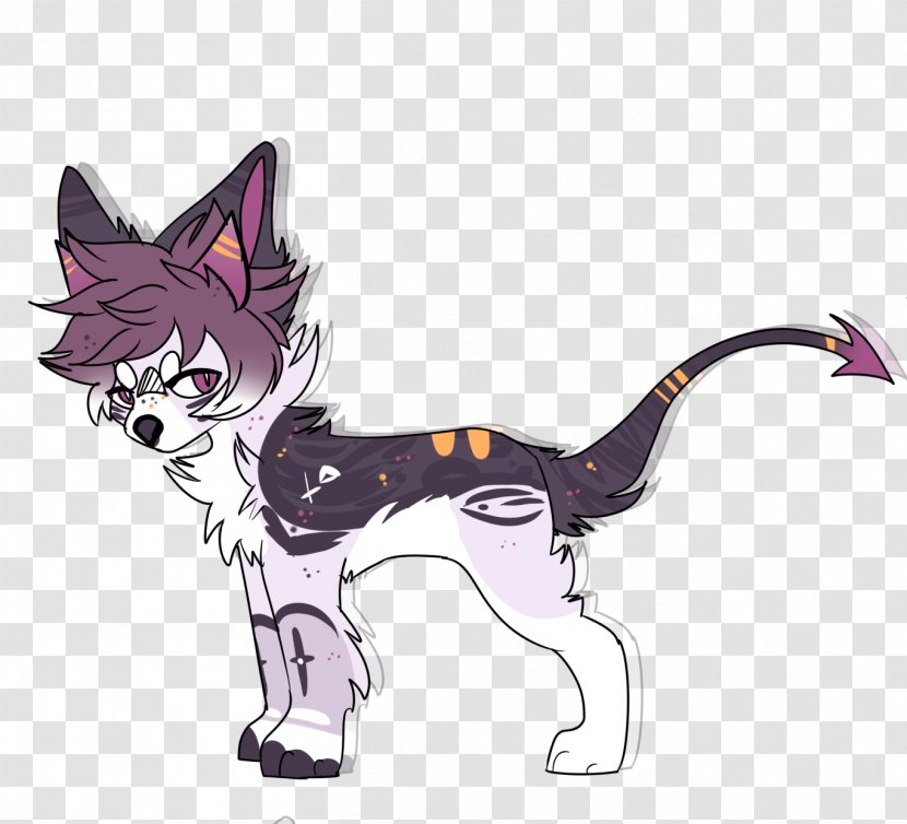 Whiskers Cat Dog Canidae Mammal - Cartoon Transparent PNG