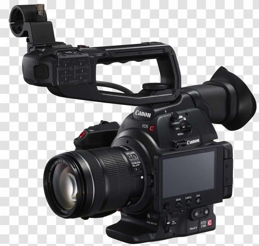 Canon EOS C100 Mark II EF Lens Mount - Ef Transparent PNG