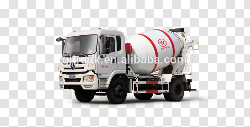 Cement Mixers Car Concrete Betongbil Commercial Vehicle - Cargo Transparent PNG