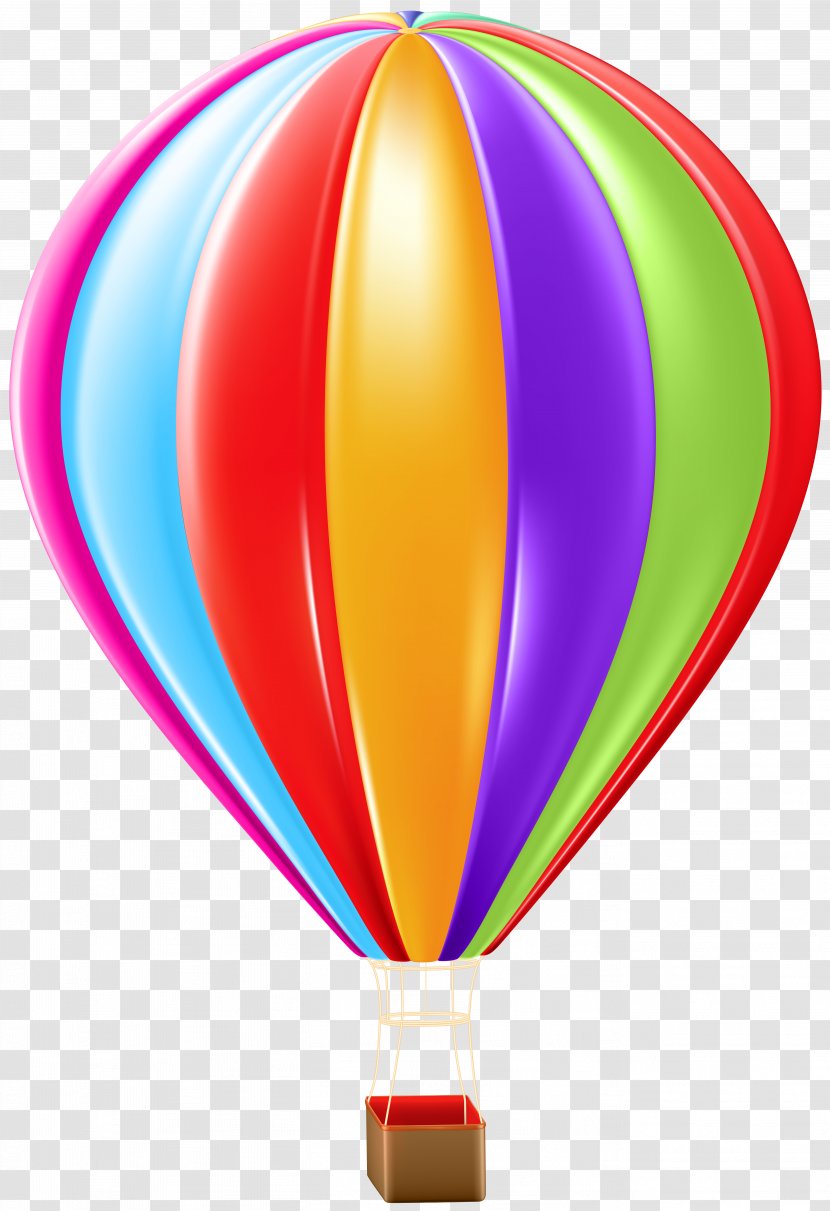 Hot Air Balloon Flight Image Transparent PNG