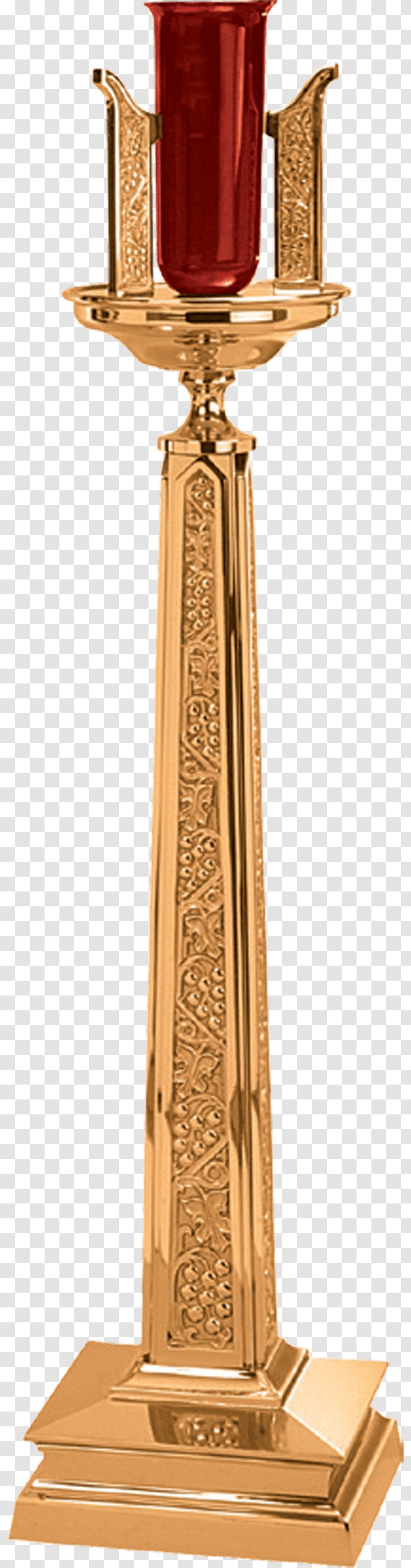 Sanctuary Lamp Altar Inch Brass - Opposite Transparent PNG