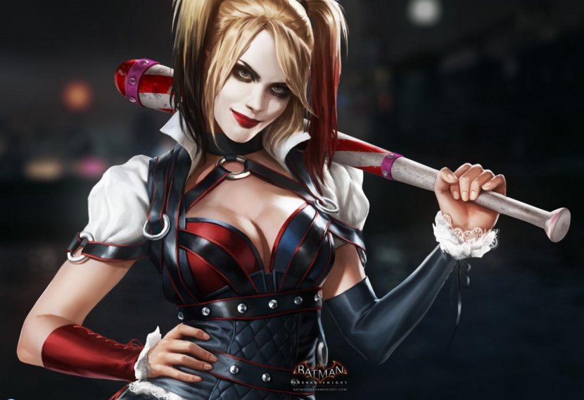 Batman: Arkham Knight City Asylum Harley Quinn - Fictional Character Transparent PNG