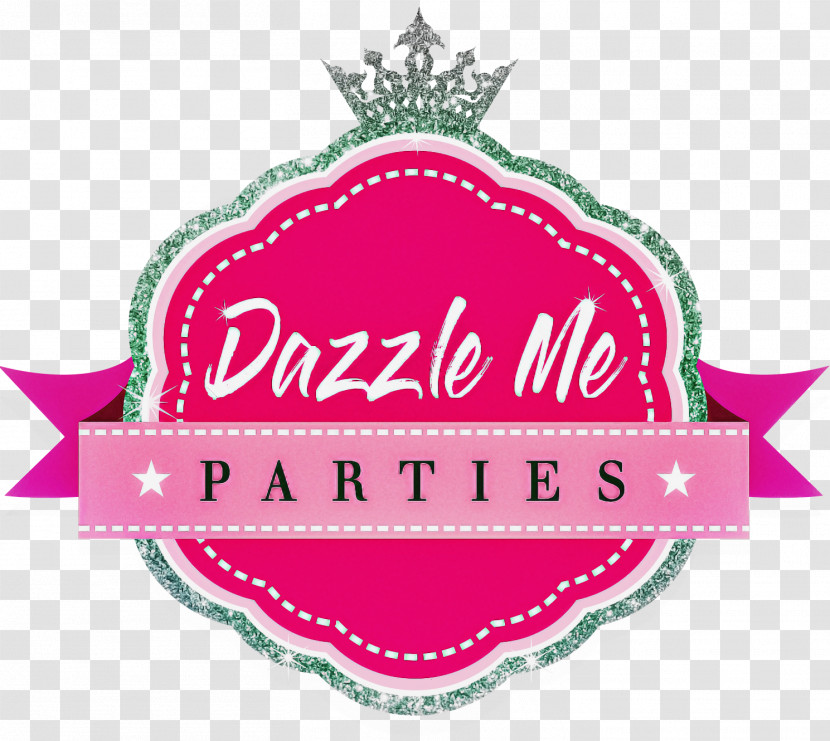Logo Party Silhouette Birthday Dazzle Me Parties Transparent PNG