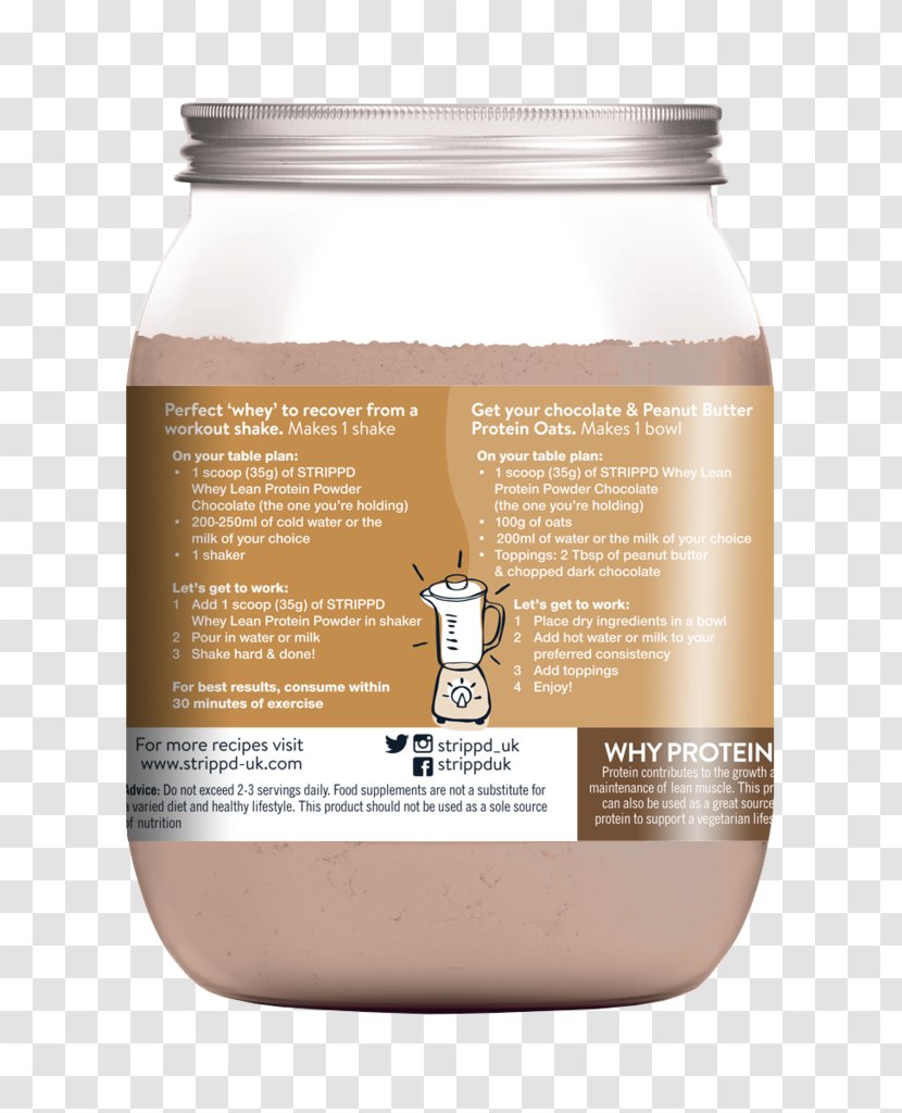 Chocolate Milk Whey Protein Transparent PNG