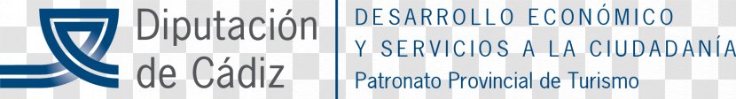 Logo Product Design Brand Diputación Provincial De Cádiz - Blue Transparent PNG
