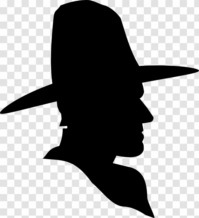 Hopalong Cassidy Cowboy Silhouette Clip Art - Western Transparent PNG