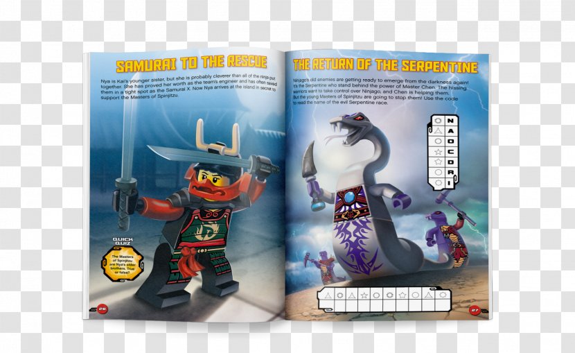 Lego Ninjago Book Tournament Of Elements Toy Transparent PNG