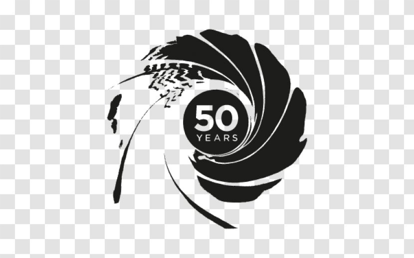 James Bond Film Series Gun Barrel Sequence Logo - Quantum Of Solace - 50th Anniversary Icon Transparent PNG