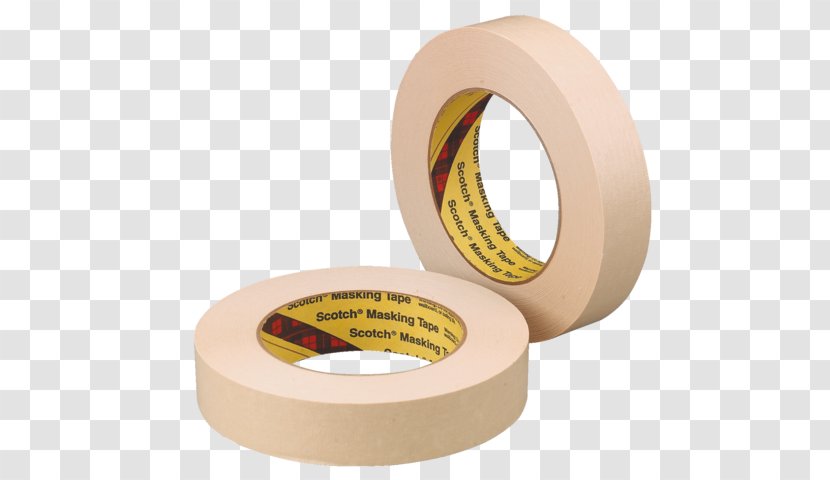 Adhesive Tape Scotch Masking 3M Office Supplies Transparent PNG