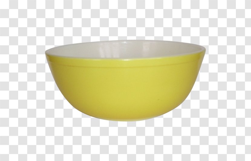 Plastic Bowl - Yellow - Design Transparent PNG