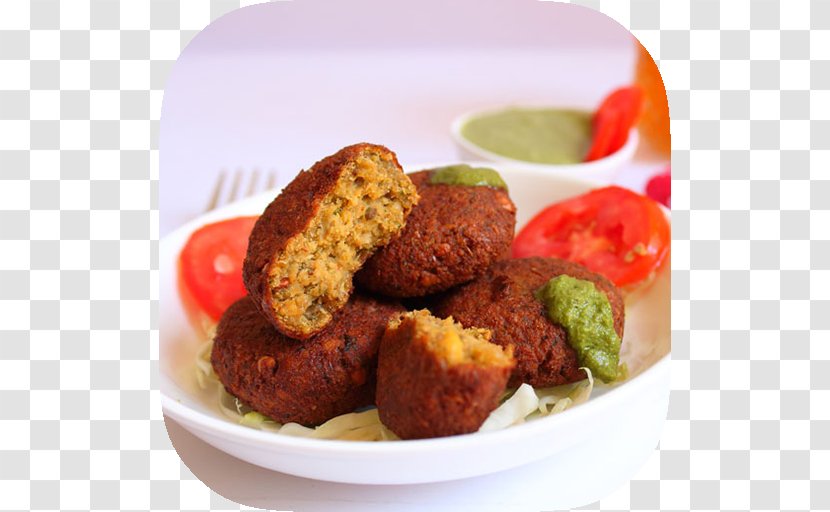 Falafel Croquette Fritter Korokke Pakora - Shami Kebab - Flafel Transparent PNG