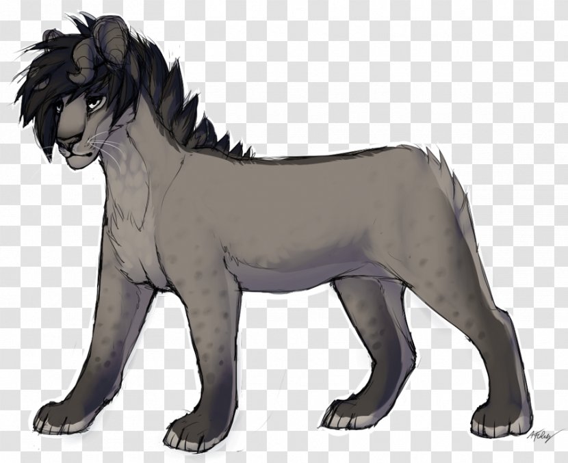 Lion Dog Cat Terrestrial Animal Fur - Cartoon Transparent PNG